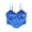 Blue, variant on Womens Satin Bustier Corset Tops Adjustable Spaghetti Straps Camisole Ladies Going out Clubwear Shirts
