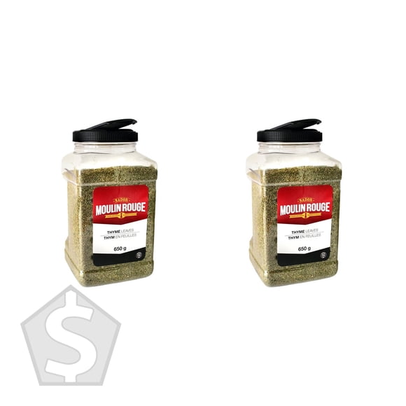 Moulin Rouge Thyme Leaves, 650 g - Pack of 2