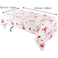 thumbnail image 2 of 3PCS 104 "x 52" Bloody Zombie Mantel Fiesta de Halloween Mantel Decoración JAMW Sencillez, 2 of 4