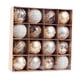 thumbnail image 1 of 16x Adornos de Bolas de Navidad, Bolas de Decoración para Árboles de Navidad, Decoraciones Colgantes para Árboles de Navidad, para Guirnalda de Guirna Oro y, 1 of 8