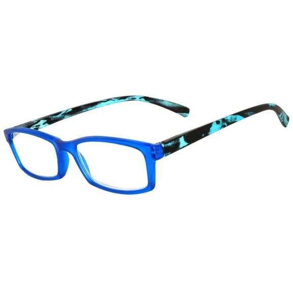 OWL® Reading Glasses - 5289 Colorful Marble Pattern / Blue