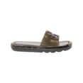 thumbnail image 2 of Tory Burch Womens Bubble Jelly Logo Slide Jelly Sandals Black 6 Medium (B,M), 2 of 3