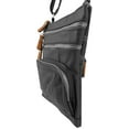 thumbnail image 3 of SILVERFEVER Genuine Leather Organizer Handbag Cross Body - Shoulder Travel Bag, 3 of 5