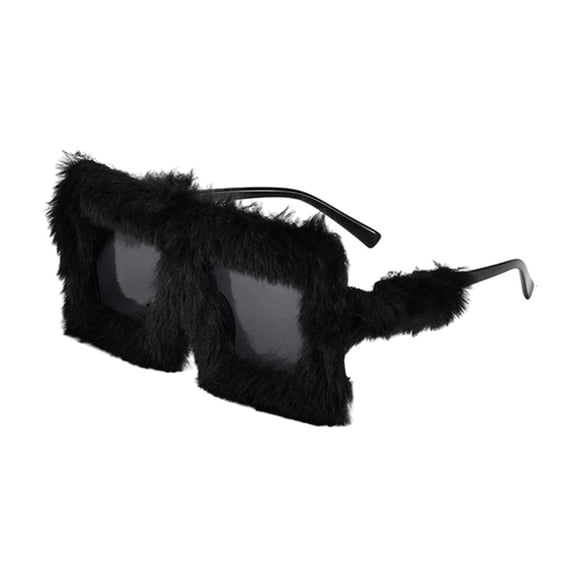 Giaone Oversized Sunglasses Stylish Plush Frame for Teens Birthday Party