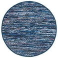 thumbnail image 6 of SAFAVIEH Rag Dania Striped Cotton Area Rug, Blue/Multi, 3' x 5', 6 of 10