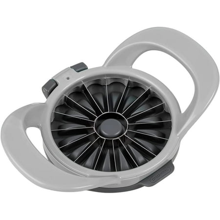 

GYTY PrepWorks by Progressive Dishwasher Safe 16-Slice Thin Apple Slicer and Corer with Attached Safety Cover