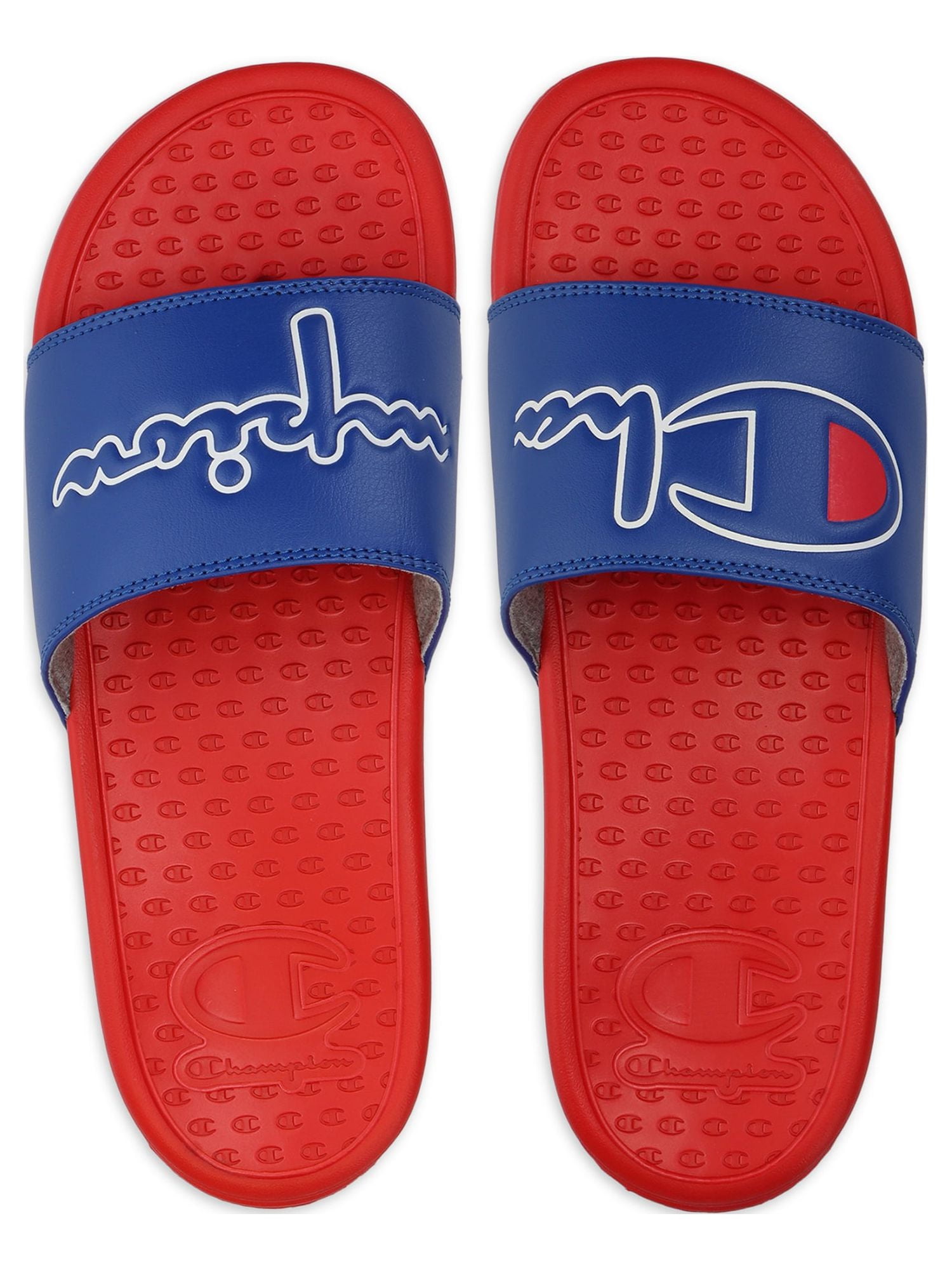 Champion Men's Super Slide Split Script CB Sandal
