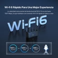 thumbnail image 4 of Router WiFi Tenda AX1500 Blanco con Modo Punto de Acceso y Control Parental, 4 of 6