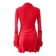 thumbnail image 3 of Ladies Nightgowns Babydoll Dress For Women Red Dresses For Women Sexy Lace Dress Womens Sexy Lingerie, 3 of 8