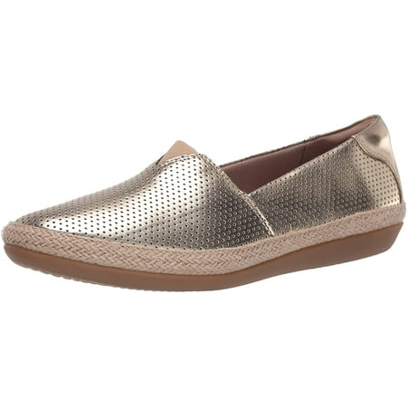 Clarks 26150913: Women's Danelly Sky Champagne Flat Shoes (7 B(M) US Womens)