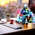 thumbnail image 5 of Christmas Decorations Outdoor Event & Party Lighted Holiday Displays With Pre Lit Artificial Tree Lights Tabletop Small Xmas Tree With Holiday Home Decorations Party Balloon, 5 of 5