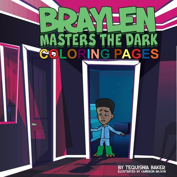 Braylen Masters The Dark Coloring Pages, (Paperback)