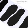 thumbnail image 5 of Uxcell 5.9x2.3" Footprints Floor Stickers Footprint Wall Stair Decal Sticker, Black 4 Pairs, 5 of 6