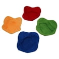 thumbnail image 2 of KDJ Microwave Bowl Cozy Holder Set of 4, Heat Resistant Bowl Huggers for Hot Dishes, Reversible Polyester Bowl Holders in Assorted Colors, 8x8x3.5 Inches, Machine Washable for Easy Cleaning, 2 of 10