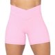 thumbnail image 1 of Pantalones cortos moteros Sunzel Sunzfly Crossover para mujer, color rosa, talla L, 1 of 5