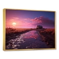 thumbnail image 2 of Designart "Dreamy Farm Sunsets" Farm Floater Framed Wall Art Prints, 2 of 5