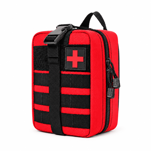 Current First Aid Rapid Care First Aid Kit – 300+ Piece Emergency Medical Kit with Bonus ...