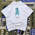 thumbnail image 5 of National Geographic jellyfish T-Shirt ,Go With The Flow Nature Graphic Vintage Unisex T-Shirt, 5 of 6