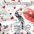 thumbnail image 3 of Eiffel Tower Luxurious Velvet Decorative Pillows Covers Set of 2 - Unique Patterns, 16x16, 18x18, 20x20 Inches - Throw Pillow Covers for Home Decor, Bedroom, Living Room for Various Occasions, 3 of 6