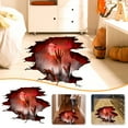thumbnail image 2 of Uutvmp Spooky 3D Halloween Floor Decals Ghost Floor Wall Stickers for Living Room, Scary Moon Witch Cobweb Floor Stickers Ghost Hand Stretched Out Floor Decor Posters, 2 of 9