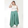 thumbnail image 1 of Pantalon tipo palazzo Roman Fashion /Tallas Extras, 2632 (Menta) verde claro 40, 1 of 6