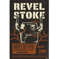thumbnail image 3 of Revel Stoke Root of Evil Rootbeer Flavored Whisky, 750 ml Bottle, 35% ABV, 3 of 4