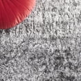 thumbnail image 6 of Safavieh Ravine Mason Abstract Shag Area Rug, Gray/Dark Gray, 6'7" x 6'7" Round, 6 of 10