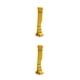 thumbnail image 3 of Soidarity Correa de fitness Pasador de carga Tricep Levantamiento de pesas Accesorios de ayuda Correas de servicio pesado Placas de peso Cables Amarillo 2piezas, 3 of 6