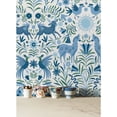 thumbnail image 5 of RoomMates Whimsical Creatures Blue Peel & Stick Wallpaper, 5 of 9