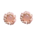 thumbnail image 3 of QccHieUs Flower Earrings Drop Earrings Creative Elegant Luxury Trendy Jewelry Accessories, 3 of 7