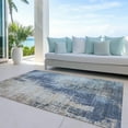 thumbnail image 6 of Addison Rugs Chantille Indoor/Outdoor Transitional Modern Navy Washable Rectangle Rug, 10' x 14', 6 of 6