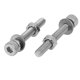 thumbnail image 4 of M4 x 30mm Tornillos de cabeza hexagonal de acero inoxidable 304 con tuercas y arandelas 15 juegos, 4 of 4
