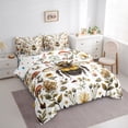 thumbnail image 3 of Feelyou 7-Piece Rustic Bee Queen Bedding Set, Kids Jungle Mushroom, 3 of 7
