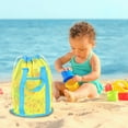 thumbnail image 5 of Zmeidao Beach Toys Mesh Bag, Travel Sand Toys Backpack with Drawstring, Travel Beach Toys, 5 of 6