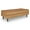 Tan, variant on Lofoten Tufted Leather Bench