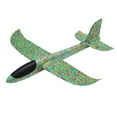 thumbnail image 1 of Enfants Main Lancer Cascade Avion Double Trous Flambée Encerclant Modèle d'Avion Tombant Jouet Résistant 35cm, 1 of 9