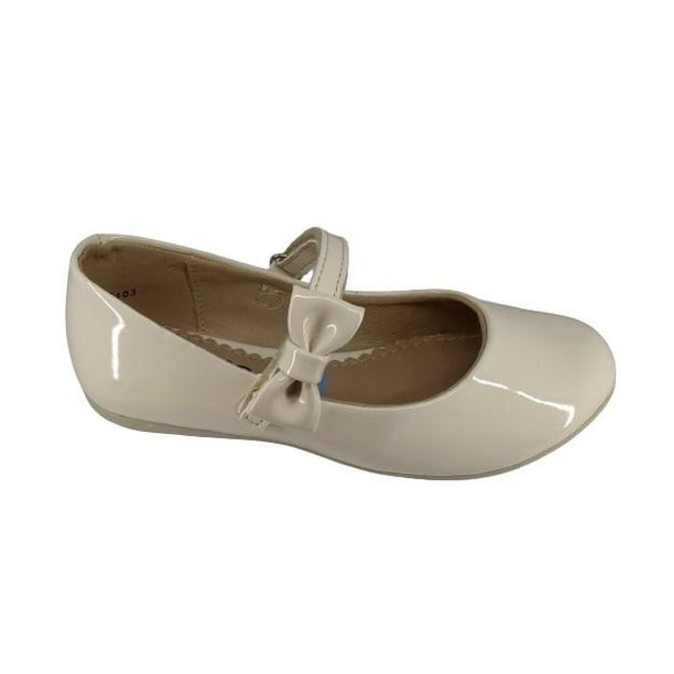 Calzado de JUVENIL tipo ZAPATILLA color CHAROL BEIGE Coqueta 45103-S
