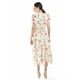 thumbnail image 3 of Vestido midi con estampado floral Roman Fashion /Juvenil, 3833 (Naranja) naranja G, 3 of 6