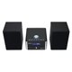 thumbnail image 4 of Jensen JBS-210 Sistema estéreo compacto moderno de 3 piezas con Bluetooth, reproductor de CD, estéreo digital AM/FM con altavoces, entrada auxiliar y control remoto incluidos (negro/plateado), 4 of 5