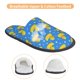 thumbnail image 3 of Balery Cute Yellow Rubber Ducks Pantuflas de Casa de Felpa Silenciosas con Diseño Estampado, Zapatillas Cómodas Antideslizantes de Algodón para Interior-Medium, 3 of 8
