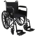 thumbnail image 1 of LT-800T 16 in. seat 34 lbs. Lightweight Steel Wheelchair with Fixed Armrest, 1 of 1