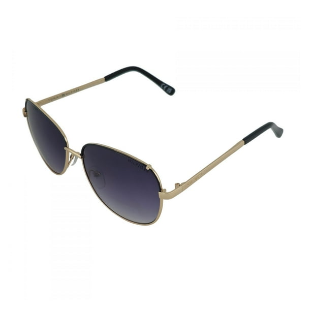 Lentes de Sol Tommy Hilfiger Outlook Mujer Marco de Metal Dorado Filtro 100% UV
