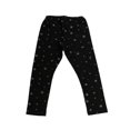 thumbnail image 2 of Leggins Simply Basic para Niña con Elástico en Cintura Diseño Estrellas Talla 4 Negro, 2 of 4