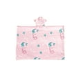 thumbnail image 3 of Marina Decoration Glow in the Dark Blanket Wearable Hoodie for Kids Girls Oversized Woven Fluffy Plush Soft Warm Cozy Flannel Fleece Hooded Sweatshirt with Giant Pocket, 110 x 75 cm Pink Mermaid, 3 of 9