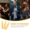 thumbnail image 3 of IFANLANDOR 3Pcs Professional Resin Clarinet Reeds Khaki Well Polished Durable Replacing Reeds, 3 of 8
