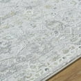 thumbnail image 5 of BoutiqueRugs Cheree Traditional Area Rug - Silver Gray, Slate Blue, Metallic Silver - 5'3" x 7', 5 of 7