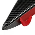thumbnail image 1 of Parachoques 4 Unids/set Universal Estilo De Fibra De Carbono Parachoques Delantero Del Coche Canards Divisor Aletas Deflector, 1 of 7