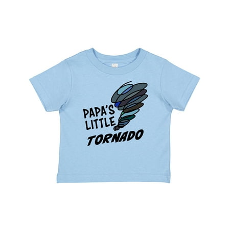 

Inktastic Papa s Little Tornado Gift Baby Boy or Baby Girl T-Shirt