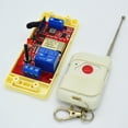thumbnail image 1 of Interruptor de lámpara perfke 7-24V DC 4 Vías 1 Botón 433MHZ Módulo de Mando de Aprendizaje, 1 of 9