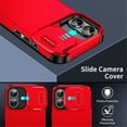 thumbnail image 3 of Case for iPhone 17 6.3-inch,Compatible with MagSafe, Built In Slide Camera Cover Heavy Duty ShockProof Protective Case,Red,For iPhone 17, 3 of 9